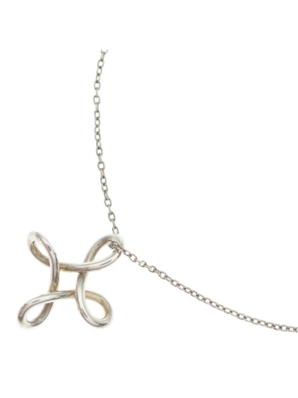 Tiffany & Co Elsa Peretti Pendant Chain 925 Sterling Silver